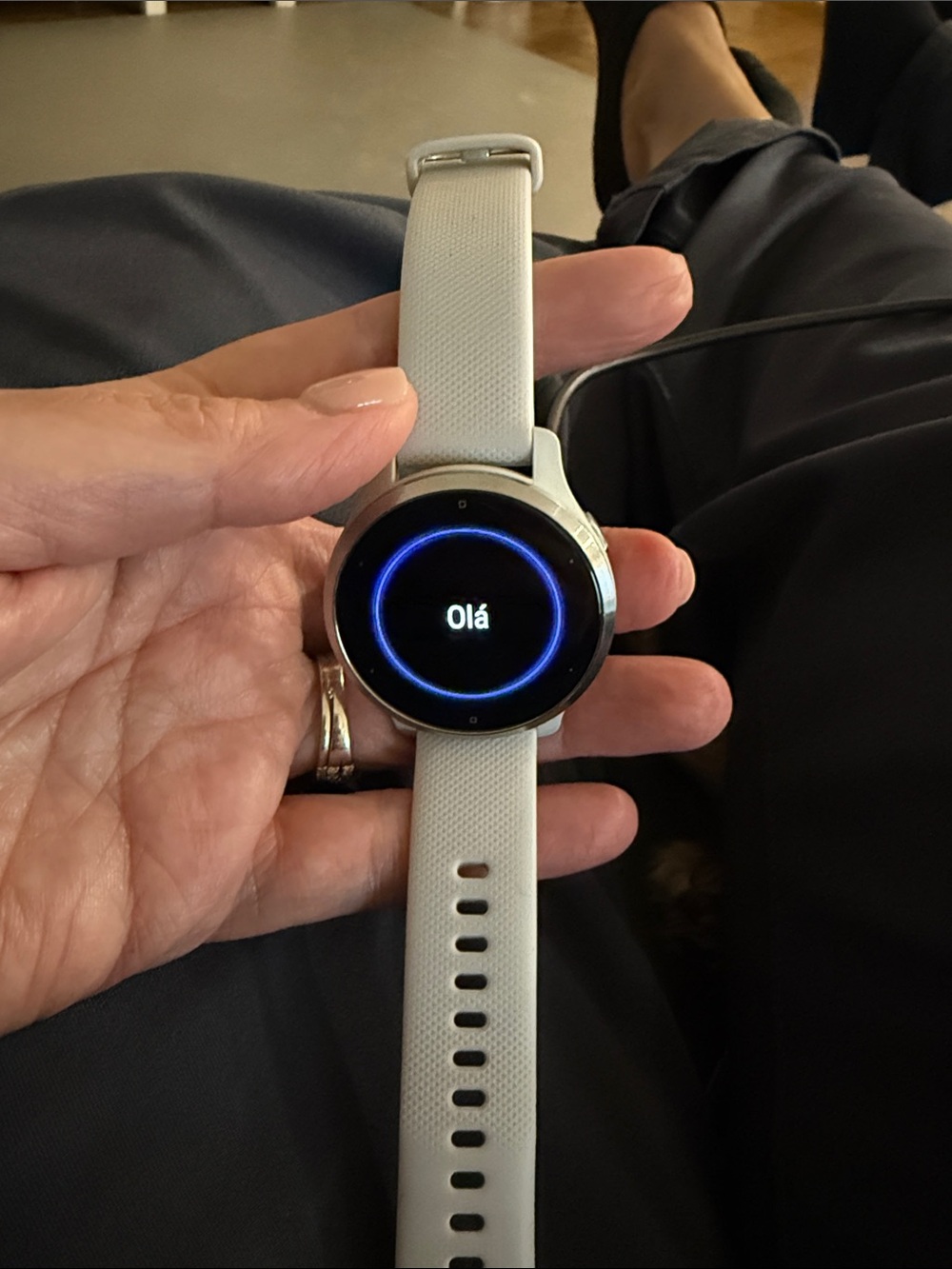 Garmin Venu S2 with Light Gray Strap - Picture 2 of 2